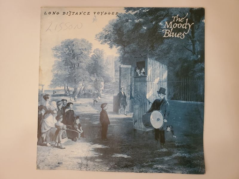 The Moody Blues Long Distance Voyager vinyl record
